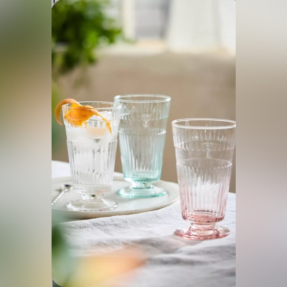 ▪️NWT Anthropologie Footed Cocktail Glass